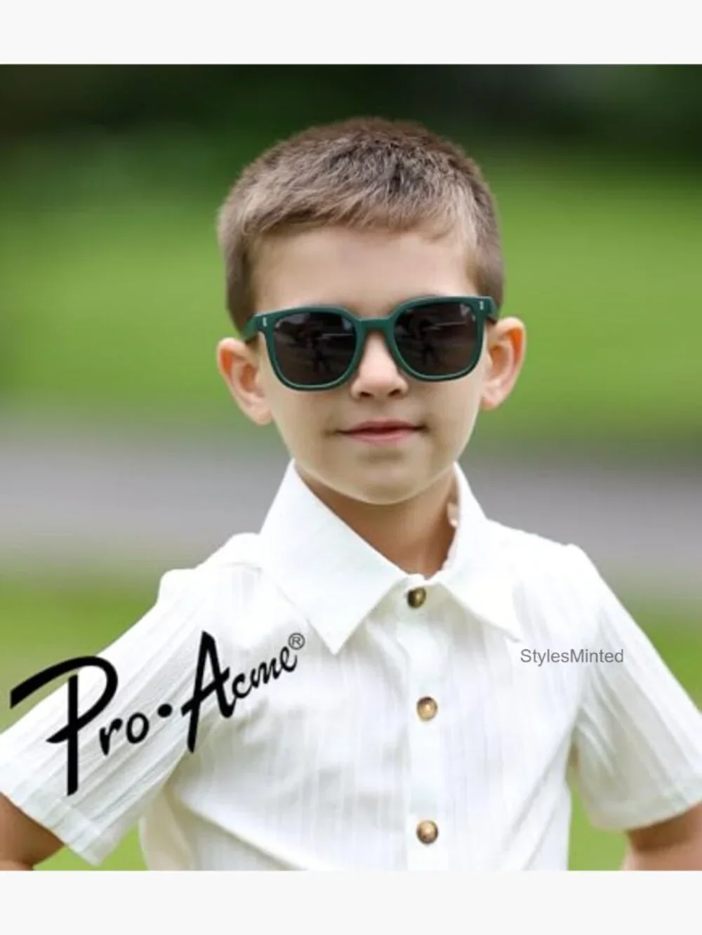TPEE Rubber Flexible Square Shades Toddler Age 3-10